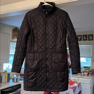Like New! The North Face Ruka Black Quilted Women's Coat sz small